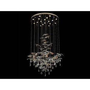 Потолочная люстра 8200 8220/80 С gold polished