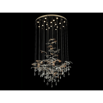 Потолочная люстра 8200 8220/80 С gold polished